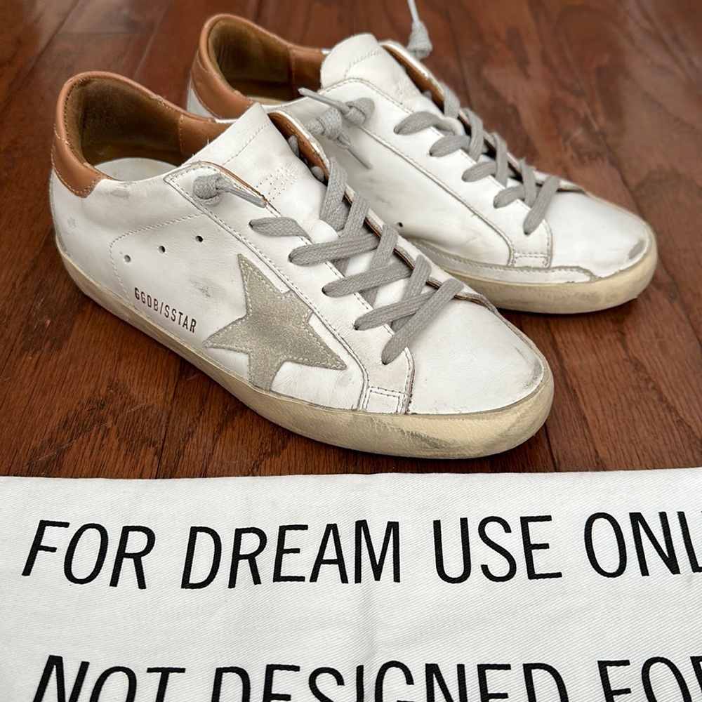 Golden goose super-star low top sneakers